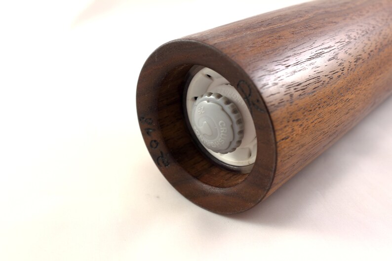 Wooden Pepper Mill, made of Walnut, Pepper Mill Wood, Wood Pepper Mill image 5