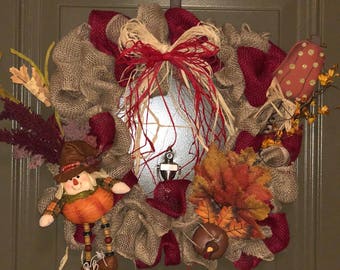 Fall Thanksgiving Wreath
