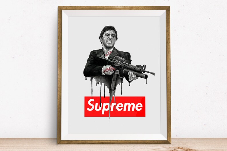 Louis Vuitton Supreme Wall Art Image 0