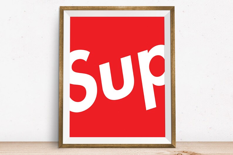 Louis Vuitton Supreme Wall Art Image 0