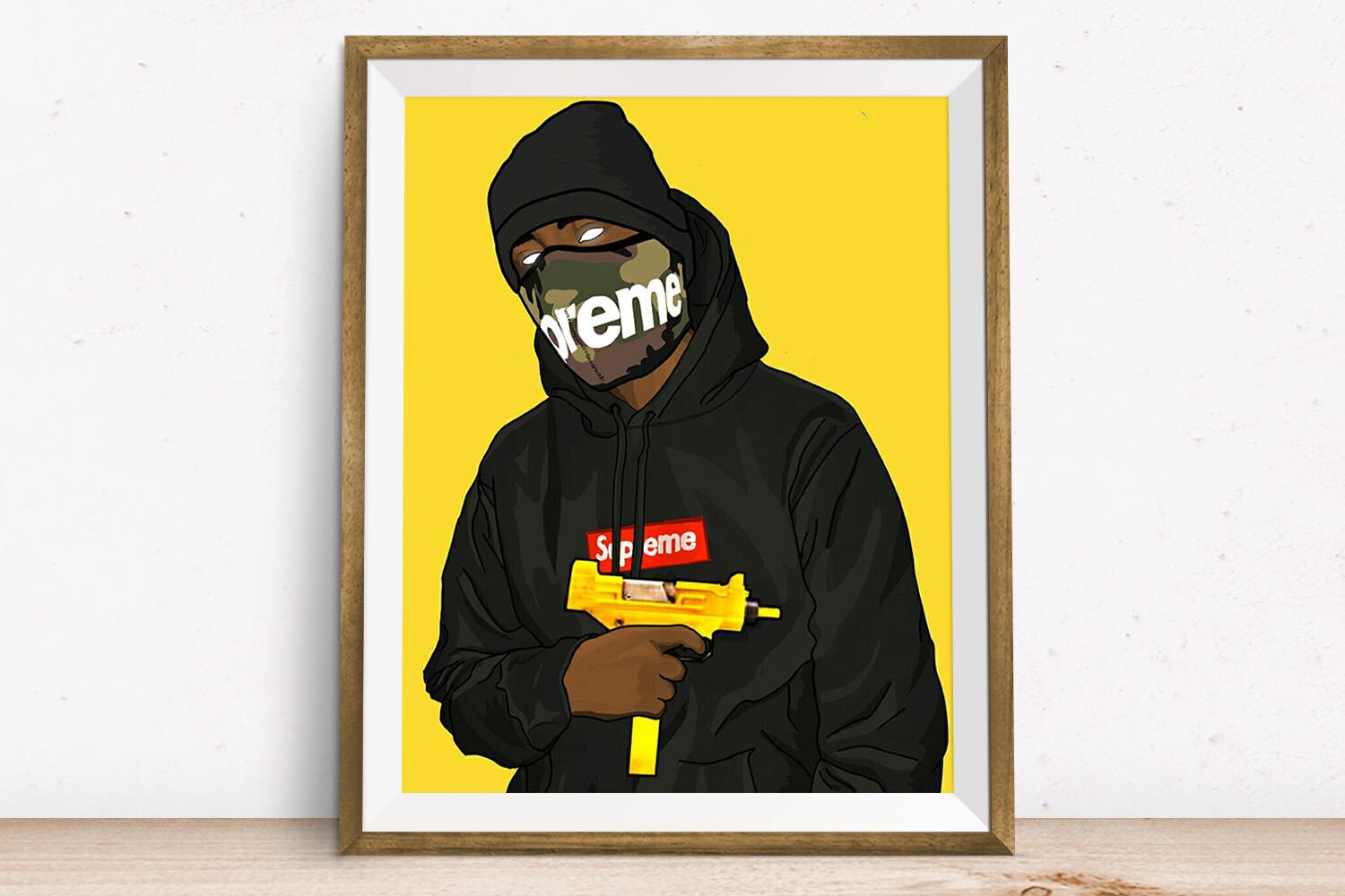 Louis Vuitton Supreme Wall Art 50