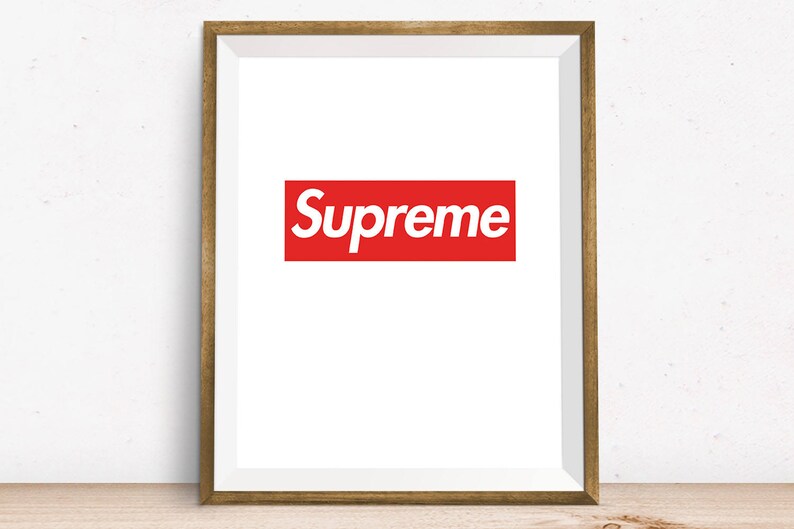 Louis Vuitton Supreme Wall Art Image 0