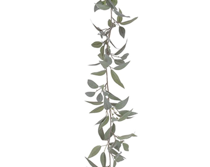 6' Seeded Eucalyptus Garland, Artificial Hanging Greenery, Fake Vines ...