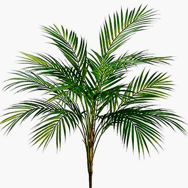 36" artificial areca palm plant, fake palm tree, faux palm plant, tropical greenery, palm leaves, hygge, tropical decor, tropical wedding