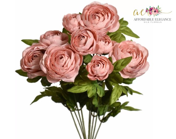 Individual silk flowers for cheap sale