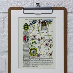 Map No. 252 Gravesend to Dover