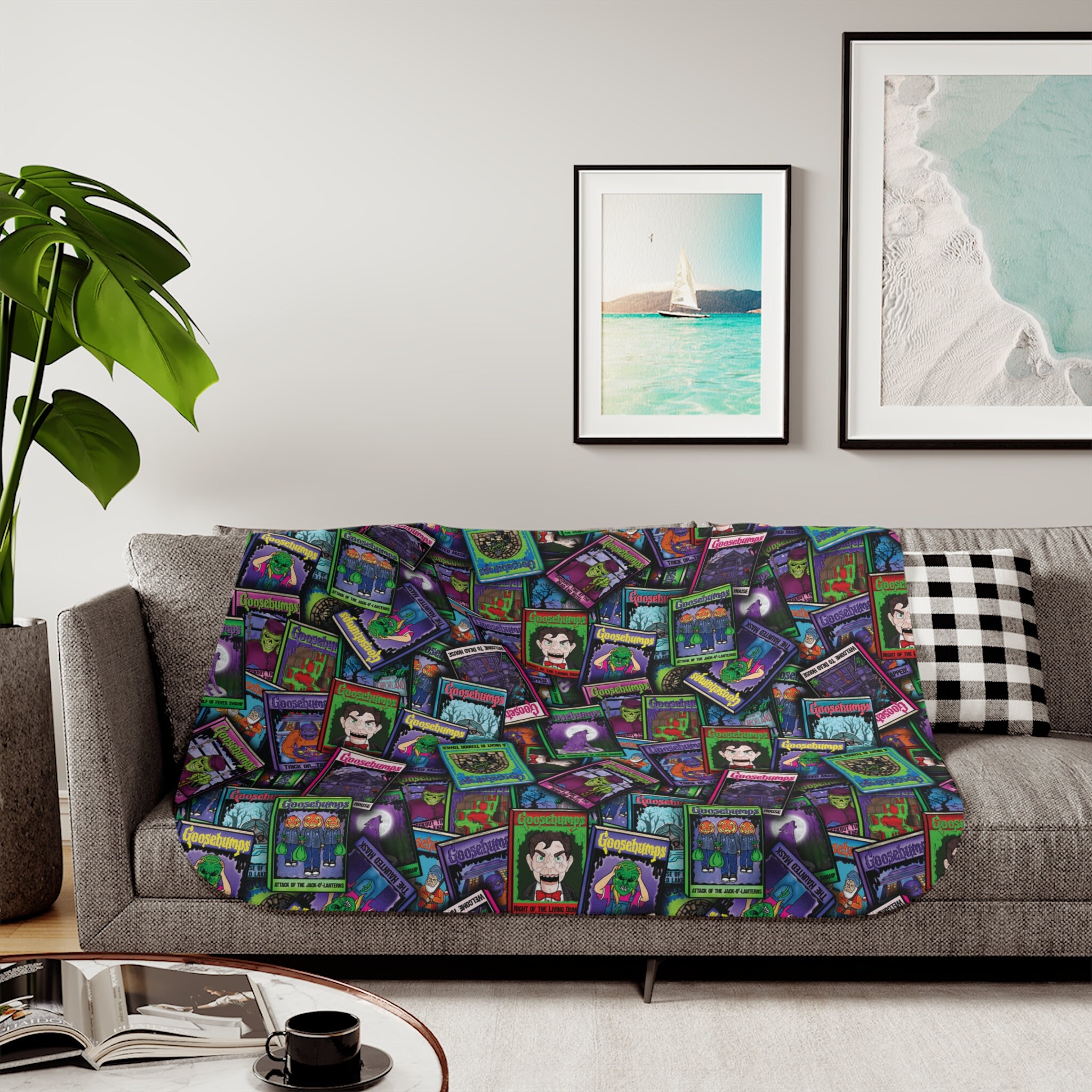 Goosebumps swaddle blanket online