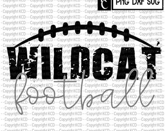 Gatos monteses Fútbol SVG DXF PNG Descarga digital