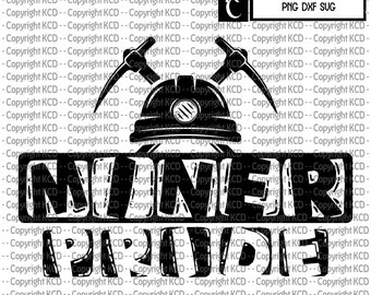 Miner Pride  eps PNG DXF SVG