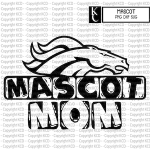 Mustang Mom PNG SVG DXF