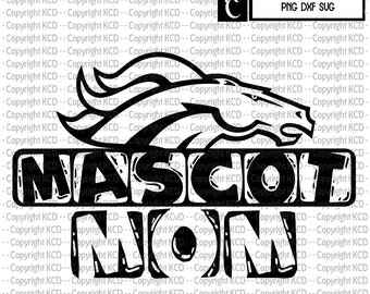 Mustang mamá PNG SVG DXF