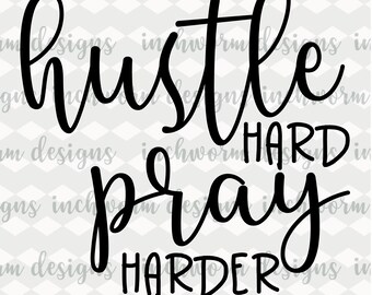 Hustle Quote Svg Etsy
