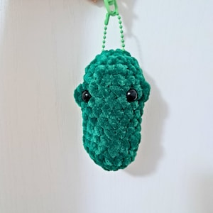 Small Pickle Bag Charm