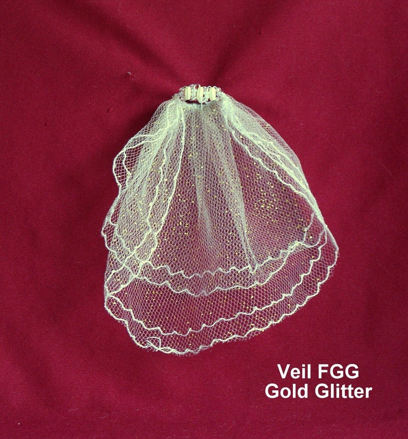 Miniature BRIDAL VEILS Styles FCS-Q FGG