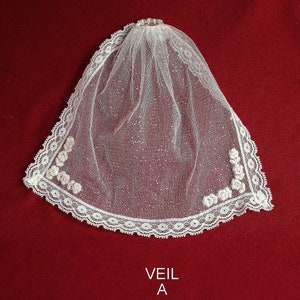 Miniature BRIDAL VEILS Styles FCS-Q A