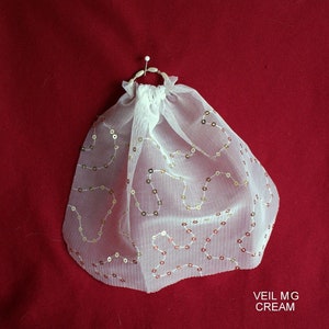 Miniature BRIDAL VEILS Styles FCS-Q MG