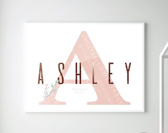 Ashley Name Art Etsy
