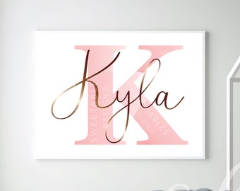 Custom Sign order for Kyla