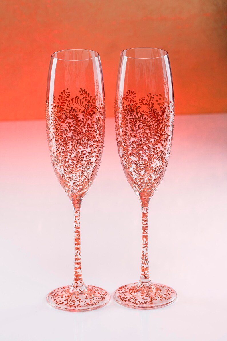 Personalized Copper Wedding Boho Cake Server Set Engraved Cake Etsy