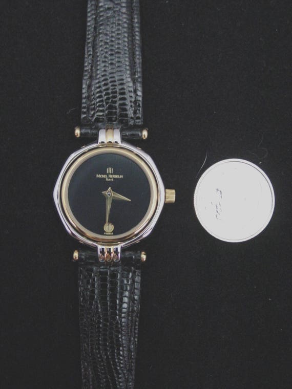 New Vintage, Michel Herbelin Ladies Watch Gold ET… - image 1