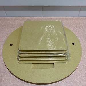 Potters Wheel Bat System for Wheel Throwing with Master Bat and 5 Insert Bats AND Option for additional bats