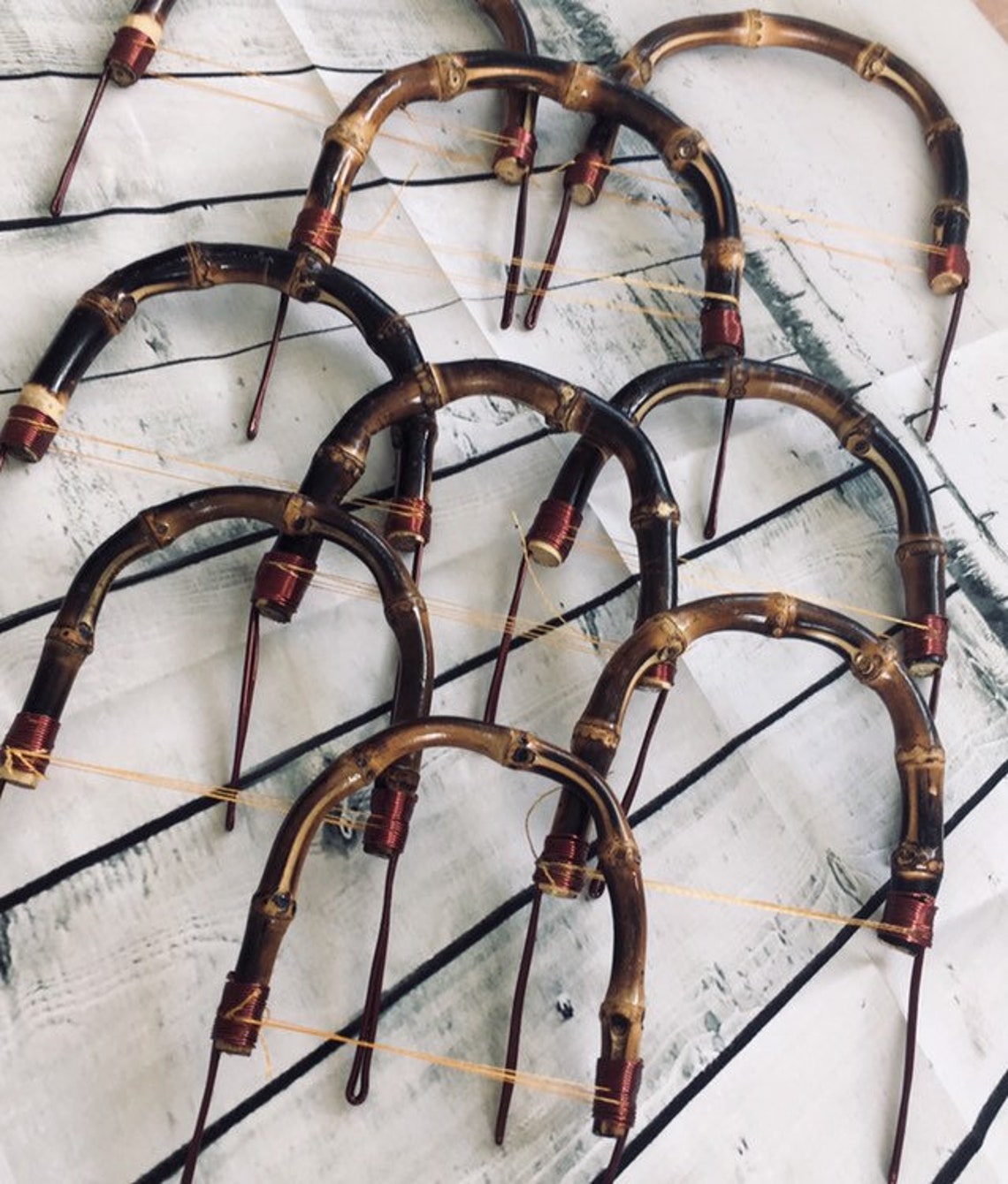 Bamboo Cane Teapot Handles for Pottery n Craft Projects Etsy