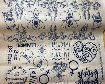 Mother Earth  -  Pottery Ceramic Underglaze Transfers  -  Ceramica