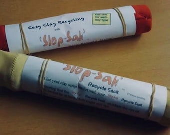 Slop-Sak Clay Recycle Sacks - Recycle Clay Easily for Pottery and Ceramic Artists