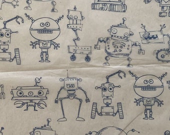 I-Robot -  Pottery Ceramic Underglaze Transfers  -  Ceramica