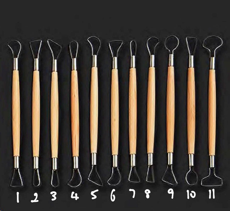 9 Double Ended Pottery Turning Ribbon Tool 227mm for Etsy Australia