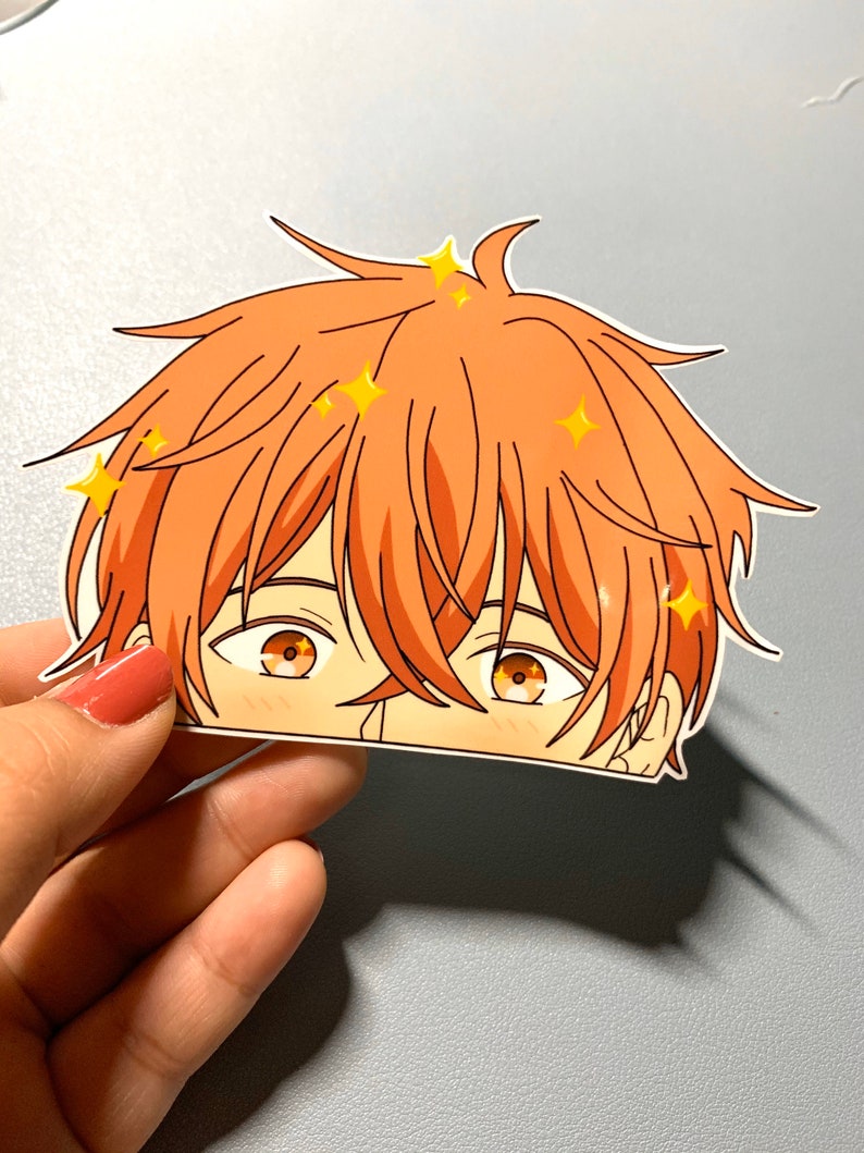 Mafuyu Sat Given Anime  Sticker  Etsy