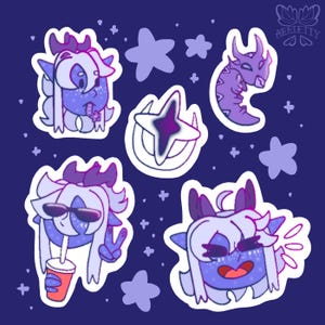 Aaravos Vinyl Sticker Sheet • The Dragon Prince