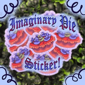 Imaginary Pie Vinyl Sticker • Hook (1991)