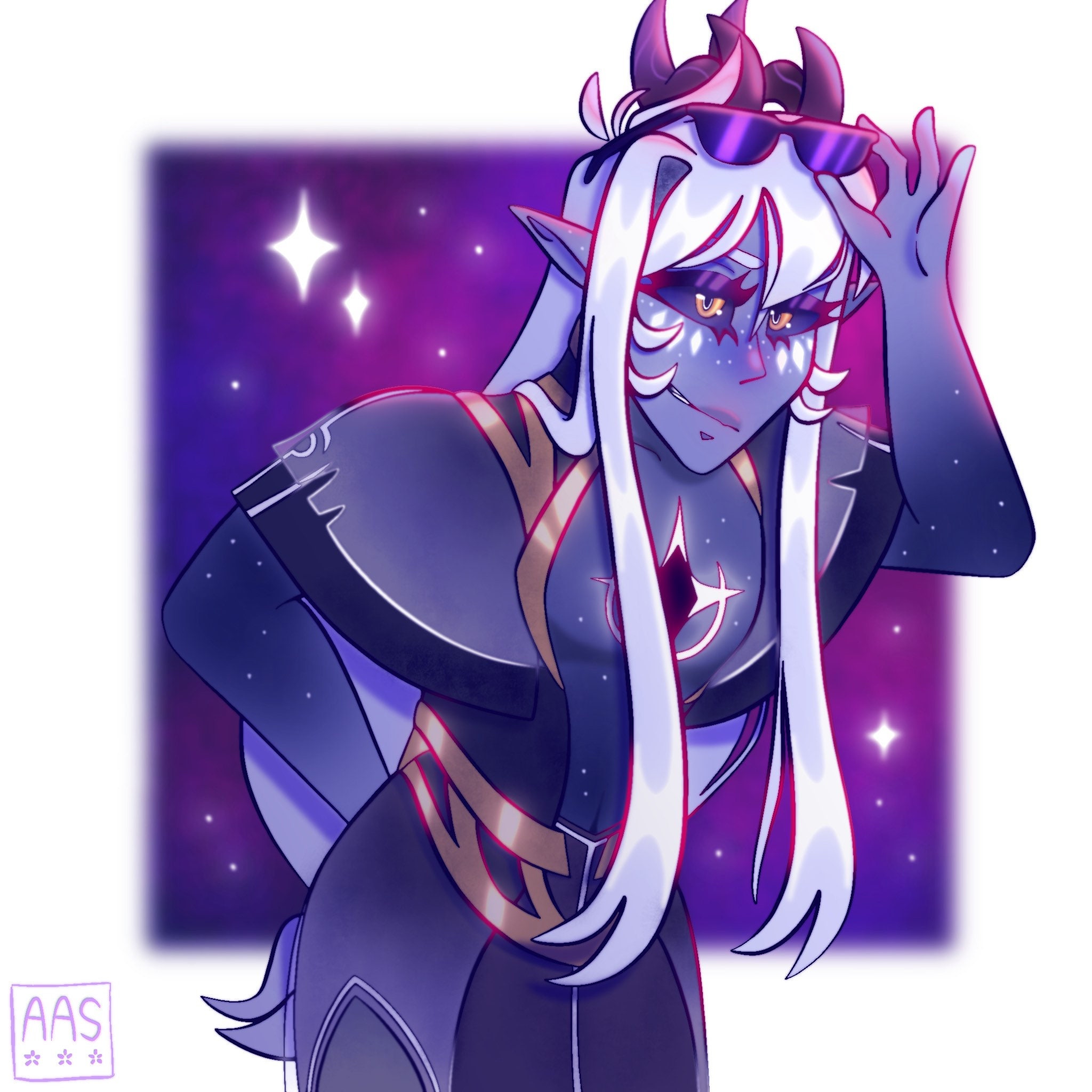 Aaravos Sunglasses Print the Dragon Prince - Etsy Norway