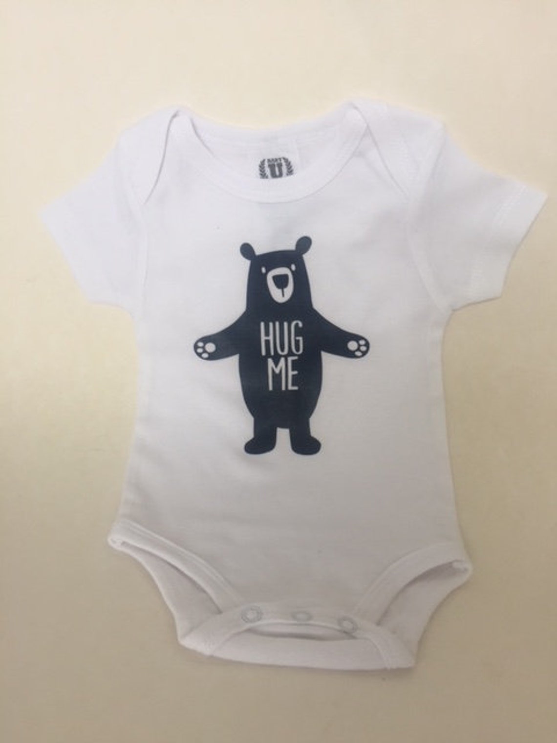 Hug Me Infant Onesie Bear Hug Onesie Gender Neutral 0-3 | Etsy
