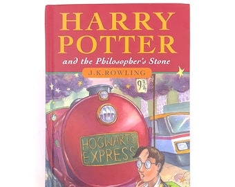 Harry Potter & the Philosopher's Stone 1st Edition 4th Printing 1998 Canada Raincoast w/ Rare Errors