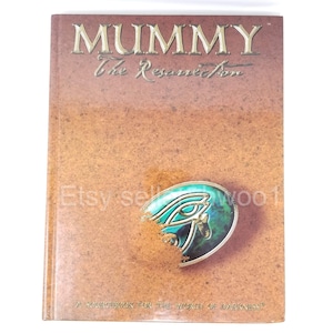 World of Darkness Sourcebook: Mummy The Resurrection 2001 Hardcover RPG Book