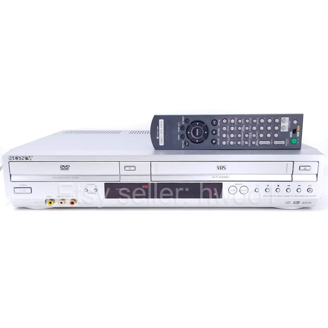 Sony DVD VCR Combo SLVD271P W/ Remote Tested Lens & Video Etsy