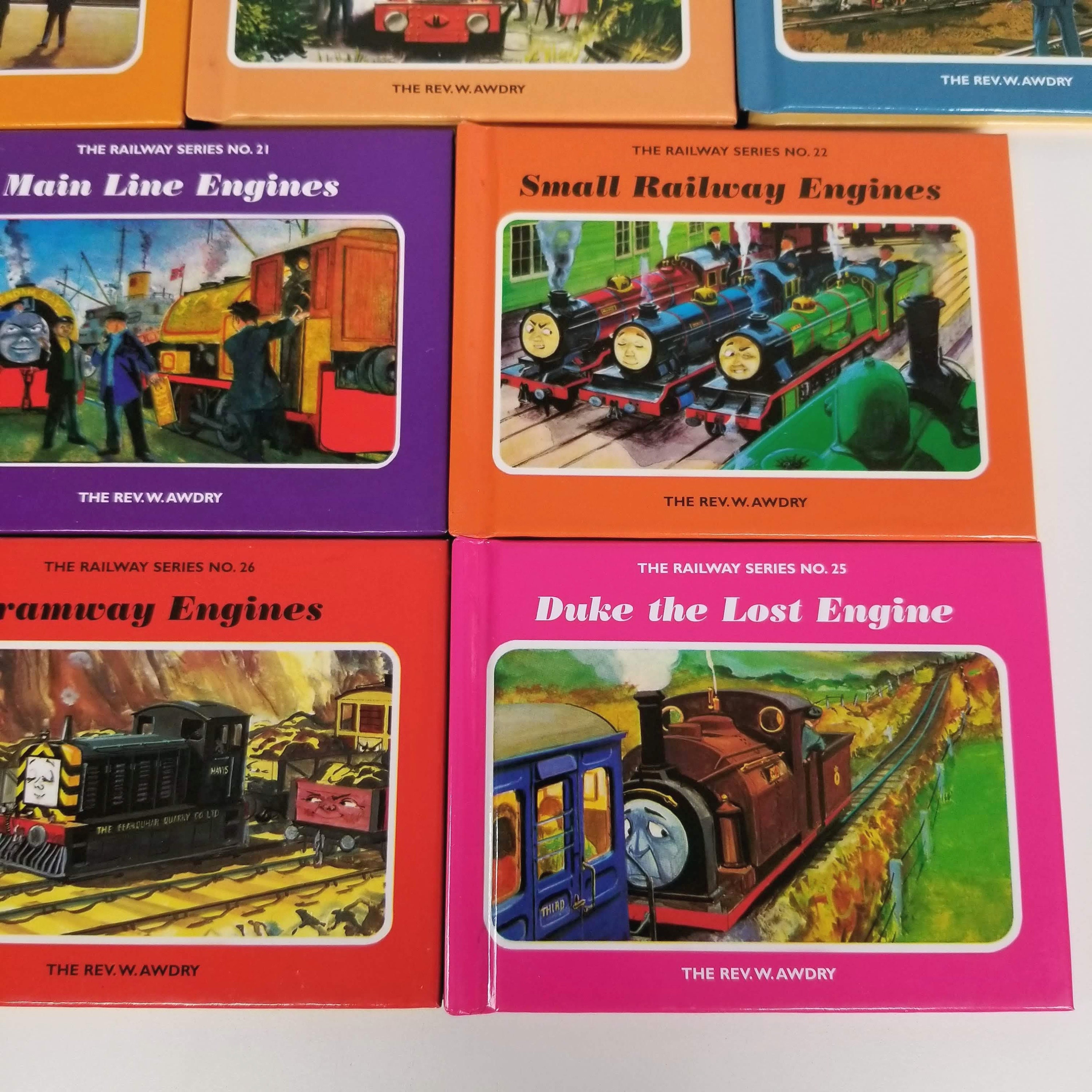Thomas the Train RAILWAY SERIES Book Lot: Vol 1-8, 10, 11, 17, 18, 20 ...
