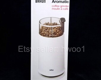 Braun Aromatic Coffee Grinder, Black