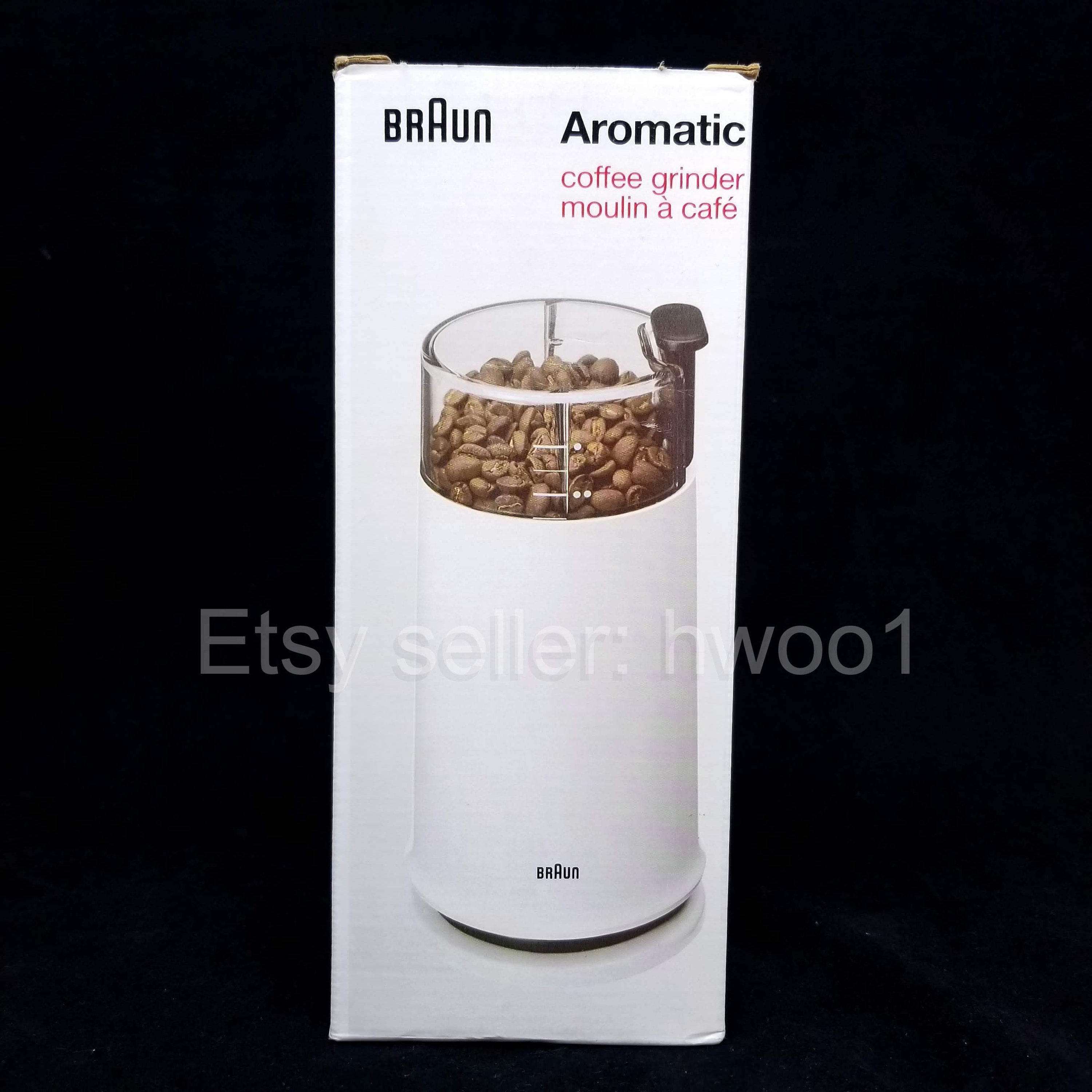 Braun Aromatic KSM2 Coffee Grinder 4041 Braun Germany Electric Coffee Bean  Grinder, Coffee Mill Hartwig Kahlcke KSM 2 Made in Spain 