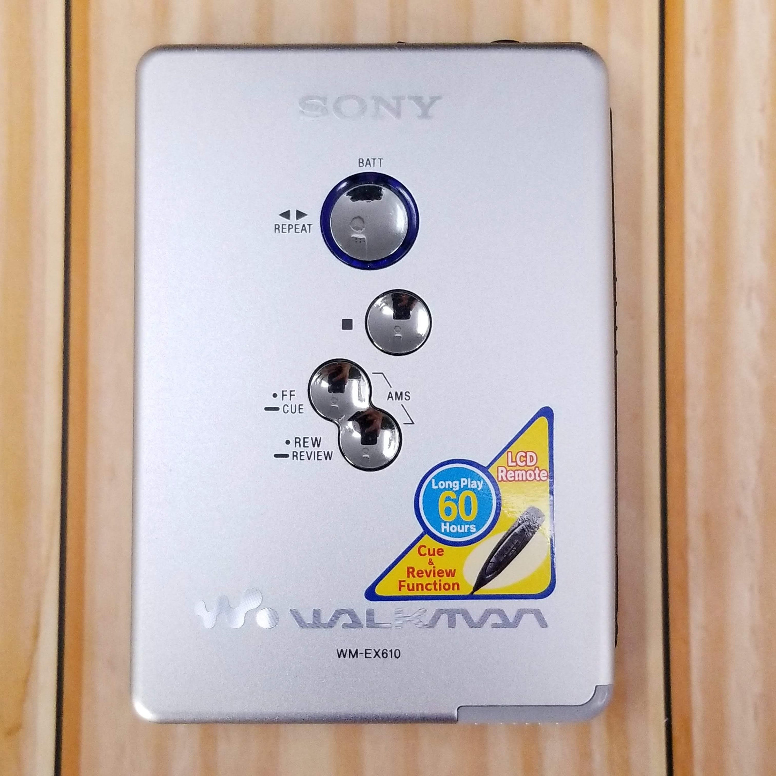 Buy Sony Walkman WM-EX610 W/ Original Accs in Box Clean & Online