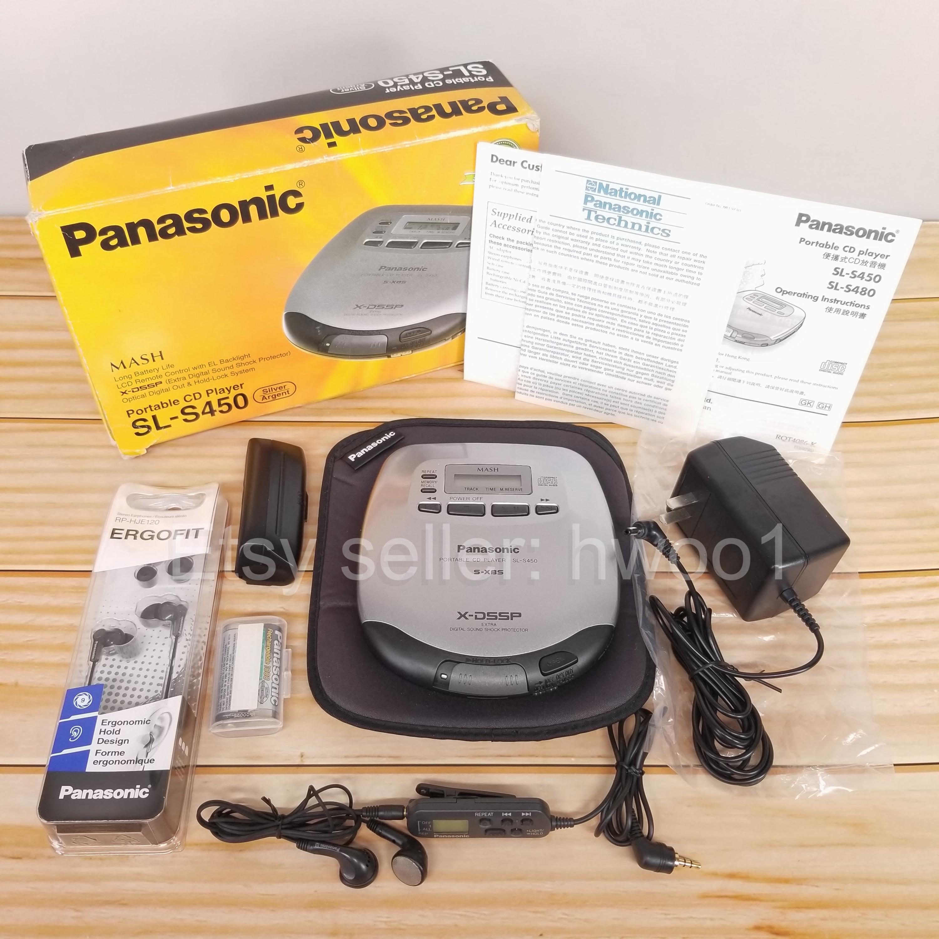 Panasonic Cd Player Portable - Etsy