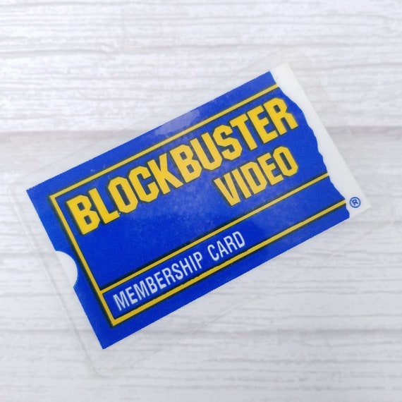 Blockbuster Id Card