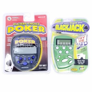 Super Deluxe 2 Player Blackjack Electronic Handheld Game Vintage Radio  Shack NEW