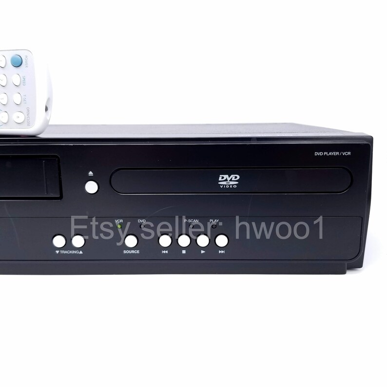 FUNAI DVD VCR Combo CDV225FX4 W/ Remote, Tested, Lens & Video Heads