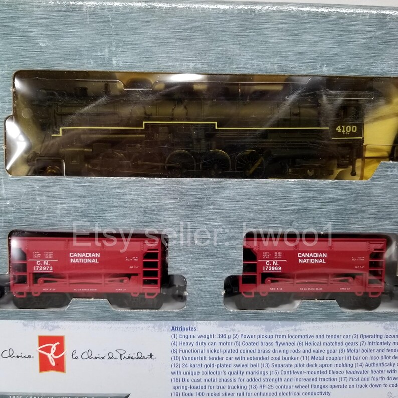Lot 2 President's Choice Train Railway Sets: Mini Chefs Express + Big ...