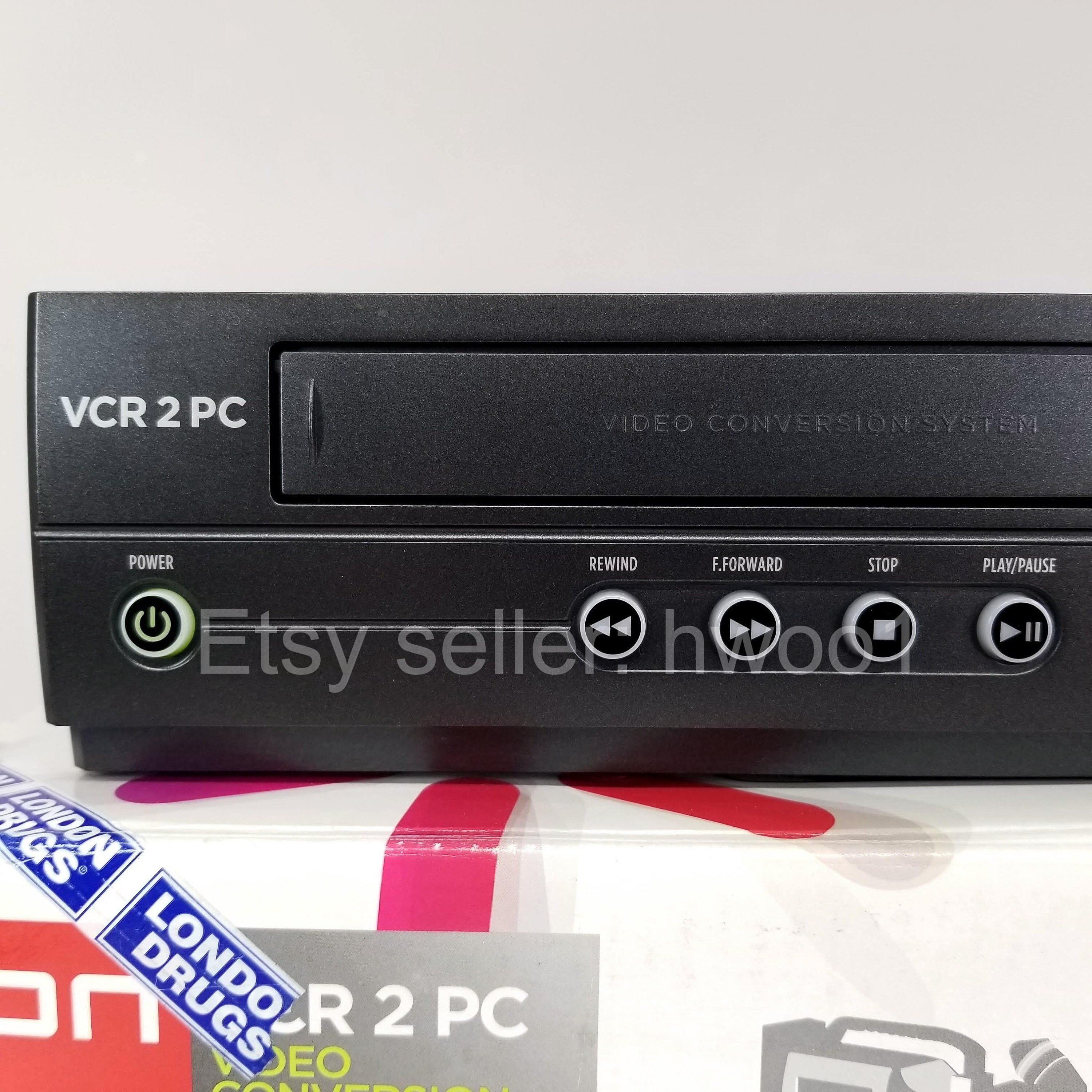 Ion Audio VCR 2 PC USB Vhs Video to Computer Converter, in Box Etsy