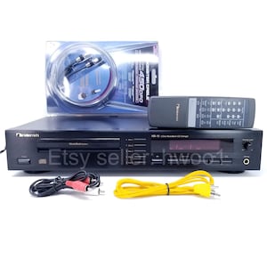 Nakamichi MB-10  5 Disc MusicBank CD Changer Player w/ Remote, Cables, Working