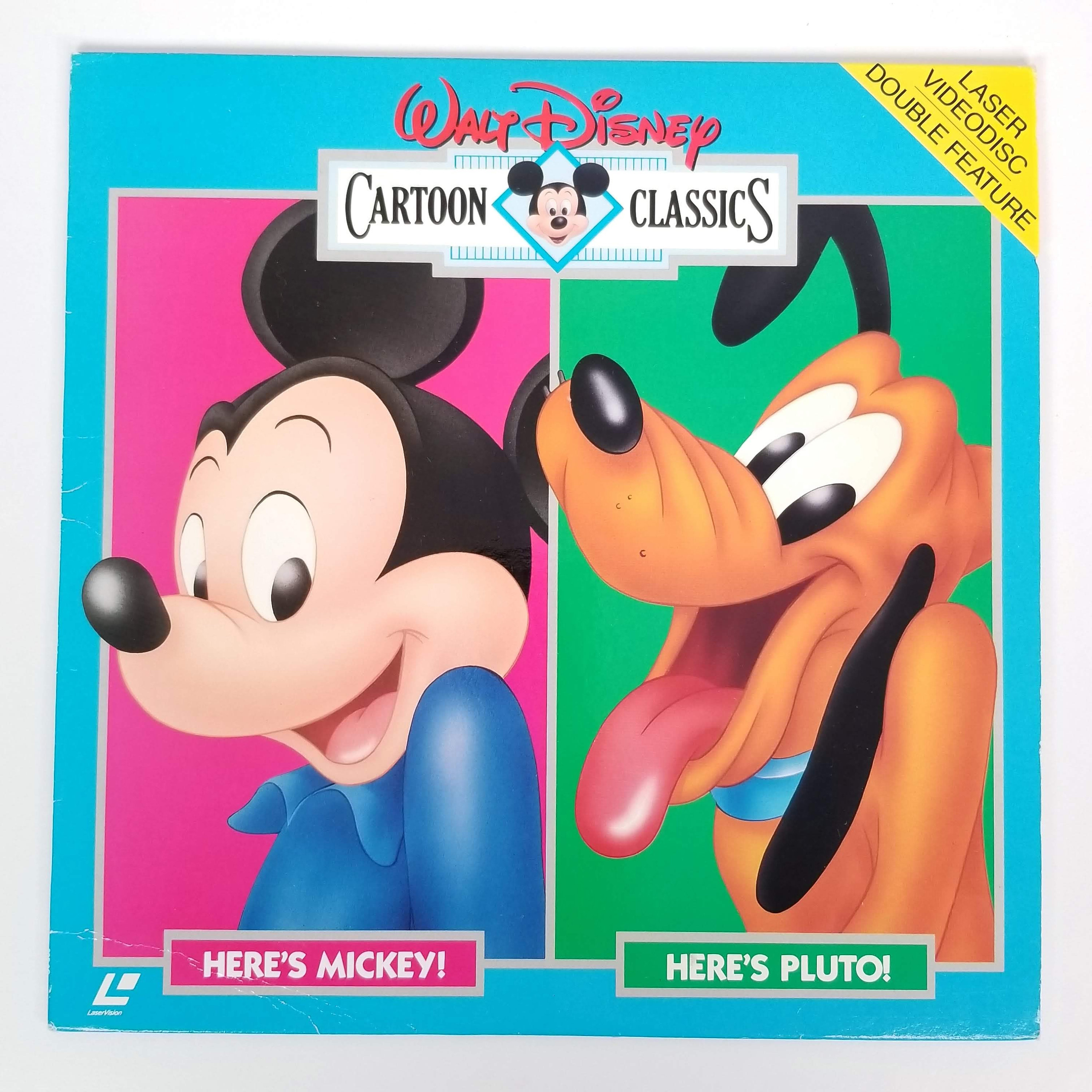 Disney Cartoon Classics Laserdiscs Lot: Donald Duck + Here's